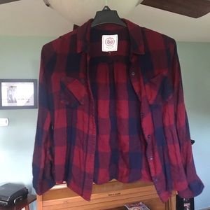 Red & Blue Flannel/Button Down
